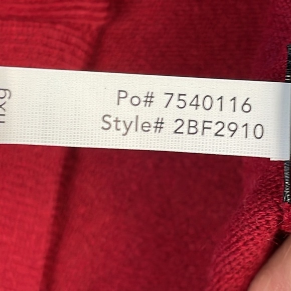 Boston Proper Embellished Snowflake Sweater Dress Rhinestone Faux Pearl Sz M - Picture 14 of 14